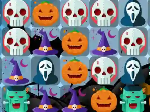 Scary Halloween Match 3 – kostenloses Online-Spiel