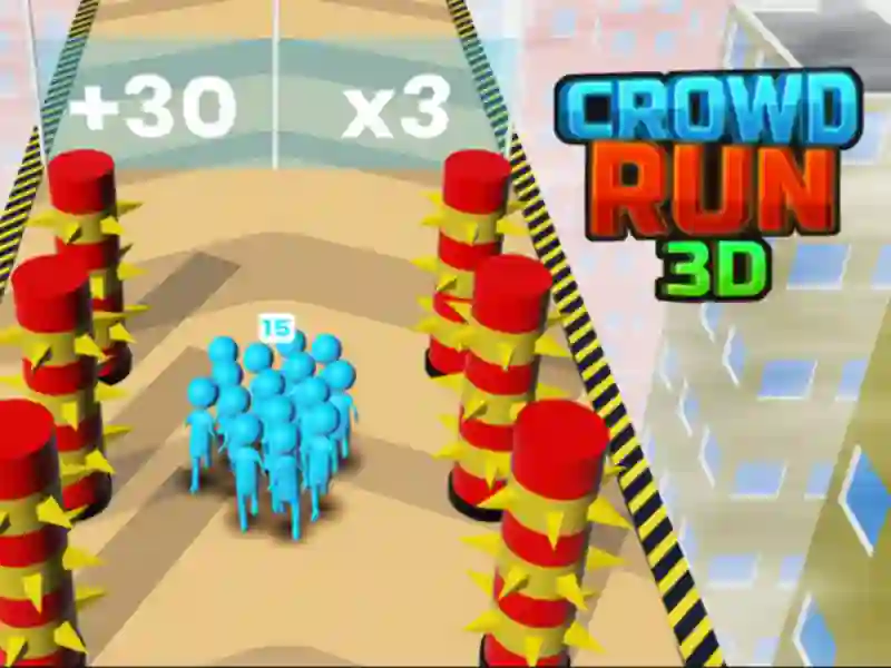 Crowd Run 3D – kostenloses Online-Spiel
