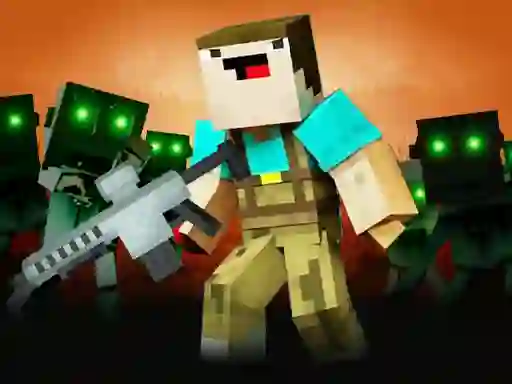 Noob Shooter Zombie – kostenloses Online-Spiel