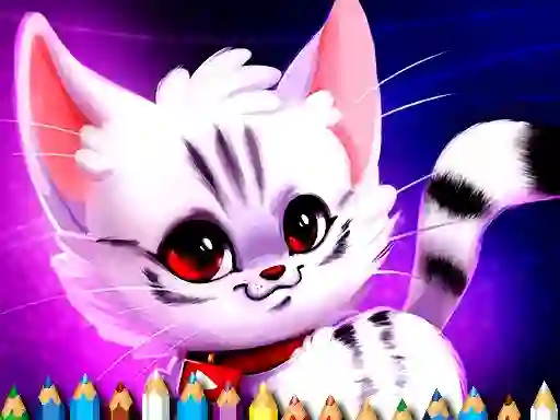 Cute Kitty Coloring – kostenloses Online-Spiel