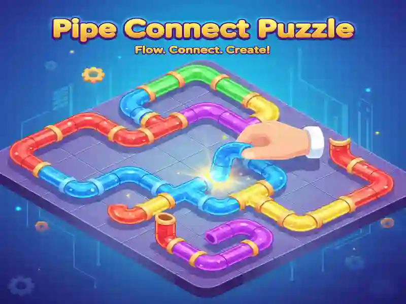 Pipe Connect Puzzle – kostenloses Online-Spiel