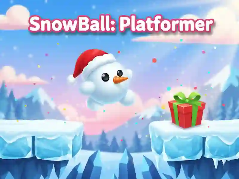 SnowBall: Platformer – kostenloses Online-Spiel
