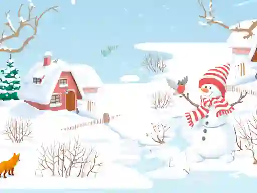 Snowman Slide – kostenloses Online-Spiel