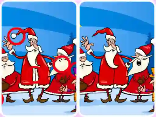 Christmas Photo Differences-2 – kostenloses Online-Spiel