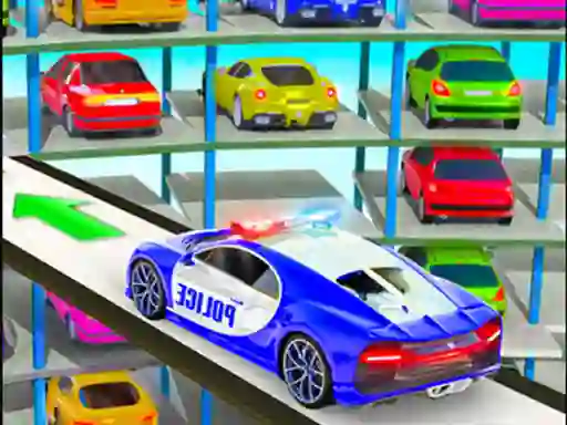 Police Multi Level Car Parking – kostenloses Online-Spiel
