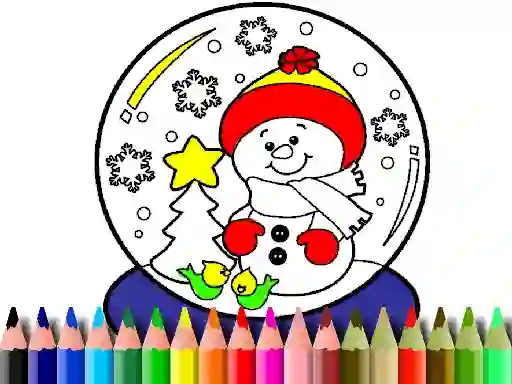 Back To School: Christmas Coloring Book – kostenloses Online-Spiel