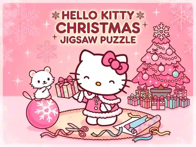 Hello Kitty Christmas Jigsaw Puzzle – kostenloses Online-Spiel