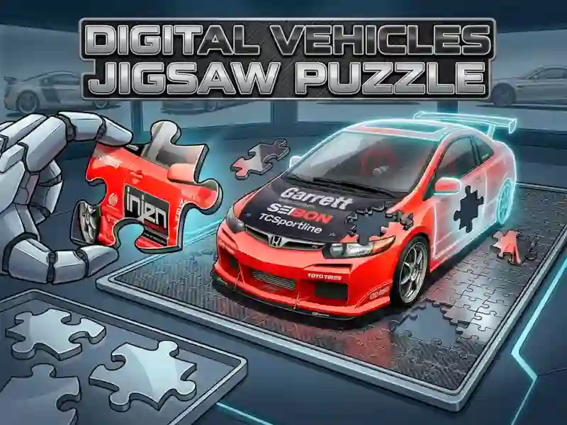 Digital Vehicles Jigsaw Puzzle – kostenloses Online-Spiel