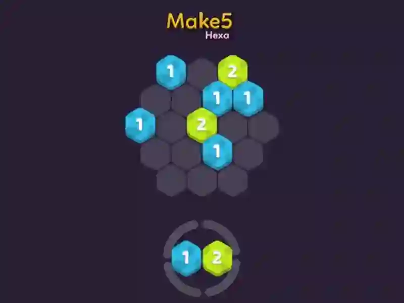 Make 5 Hexa – kostenloses Online-Spiel