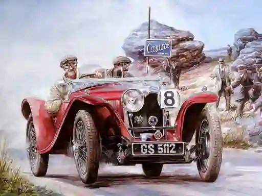 Vintage Cars Puzzle – kostenloses Online-Spiel