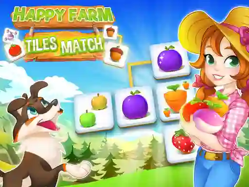 Happy Farm Tiles Match – kostenloses Online-Spiel