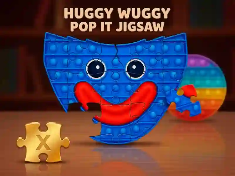 Huggy Wuggy Pop It Jigsaw – kostenloses Online-Spiel