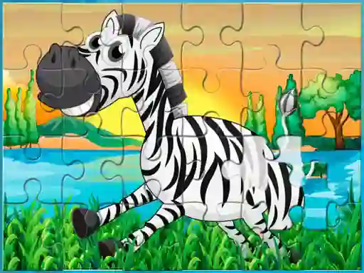 Happy Animals Jigsaw – kostenloses Online-Spiel