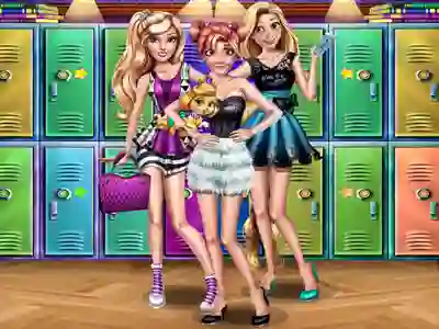 Princesses College Day – kostenloses Online-Spiel