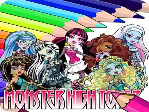 Coloring Book for Monster High – kostenloses Online-Spiel