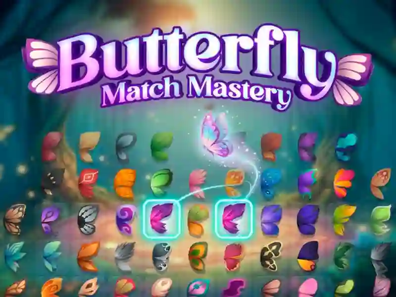 Butterfly Match Mastery – kostenloses Online-Spiel