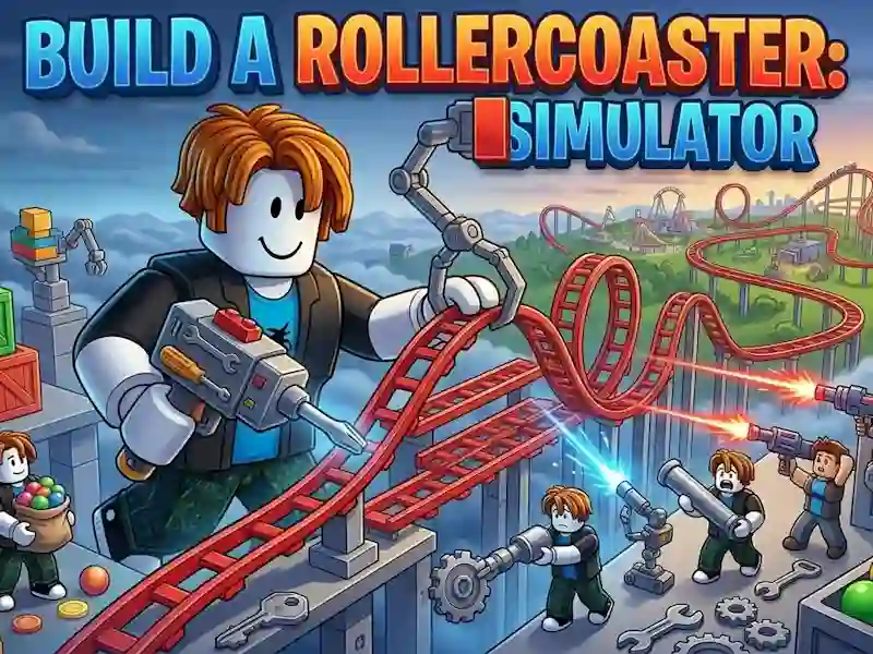 Build a Rollercoaster: Simulator – kostenloses Online-Spiel
