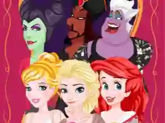 Princess vs Villain Face Swap – kostenloses Online-Spiel