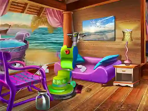 Beach House Cleaning – kostenloses Online-Spiel