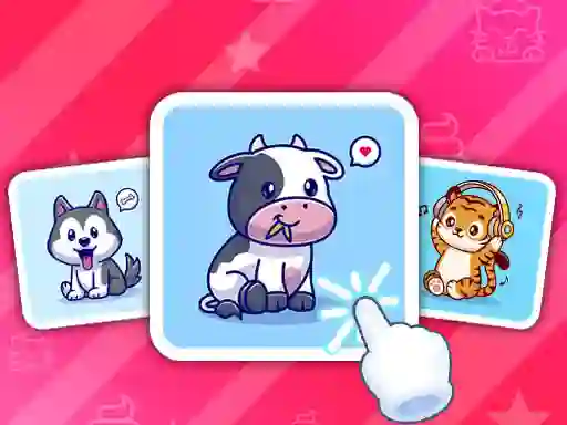 Cute Animal Cards – kostenloses Online-Spiel