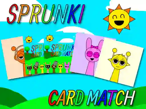 Sprunki Memory Card Match – kostenloses Online-Spiel