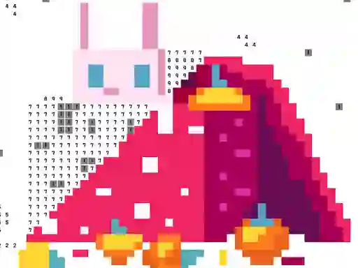 Christmas Coloring By Numbers – kostenloses Online-Spiel