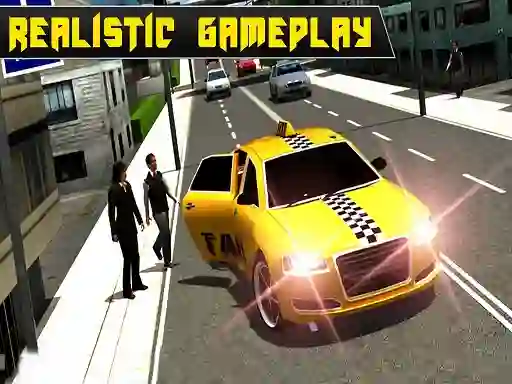 Crazy Taxi Car Simulation – kostenloses Online-Spiel
