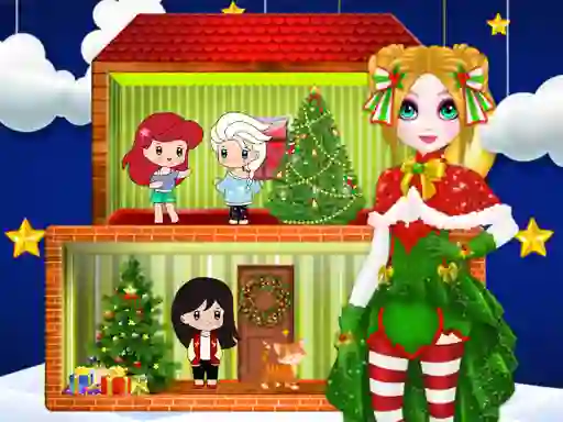 Christmas Puppet Princess House – kostenloses Online-Spiel