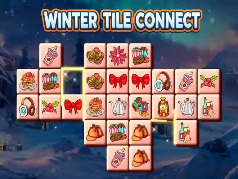 Winter Tile Connect – kostenloses Online-Spiel