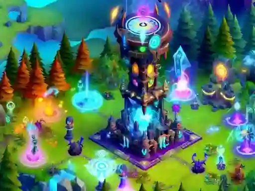 2D Fantasy Tower Defence – kostenloses Online-Spiel