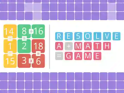 Resolve a math game – kostenloses Online-Spiel