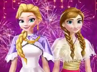 Ellie and Annie New Year Eve Party – kostenloses Online-Spiel