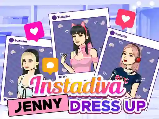 Instadiva Jenny Dress Up – kostenloses Online-Spiel