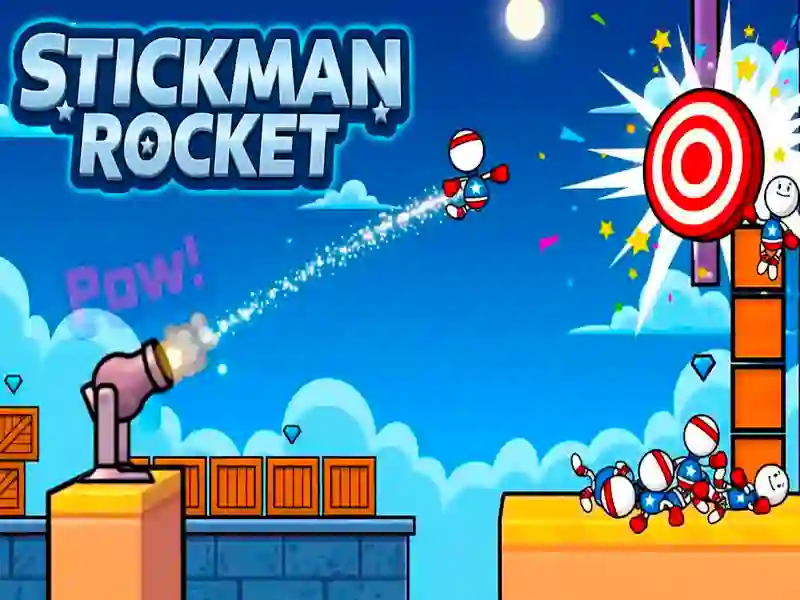 Stickman Rocket – kostenloses Online-Spiel
