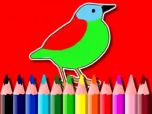Back To School: Birds Coloring Book – kostenloses Online-Spiel