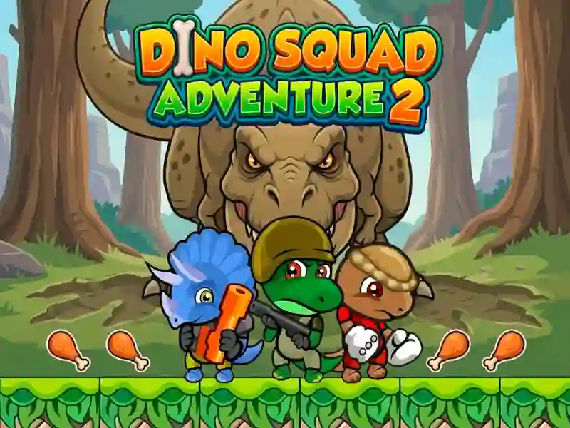 Dino Squad Adventure 2 – kostenloses Online-Spiel