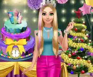 Blondie Winter Party – kostenloses Online-Spiel