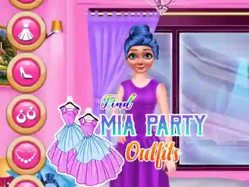 Find Mia Party Outfits – kostenloses Online-Spiel
