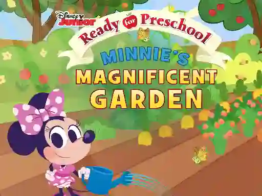 Ready For Preschool Minnie's Magnificent Garden – kostenloses Online-Spiel