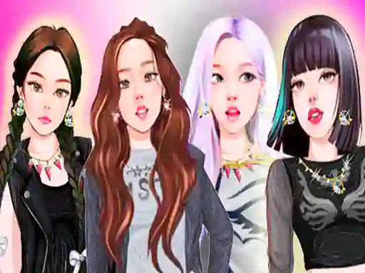 BlackPink Dress Up – kostenloses Online-Spiel