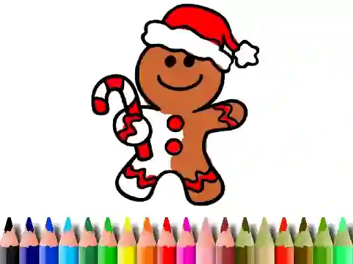 Back To School: Christmas Cookies Coloring – kostenloses Online-Spiel