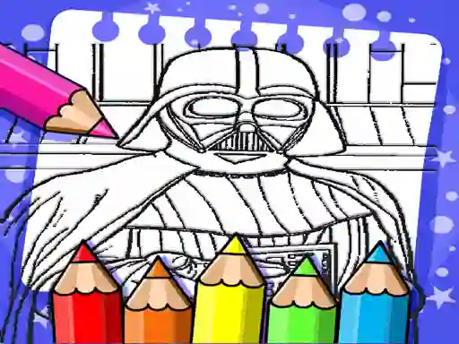 Darth Vader Coloring Book – kostenloses Online-Spiel