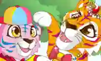 Mommy and Baby Tiger – kostenloses Online-Spiel
