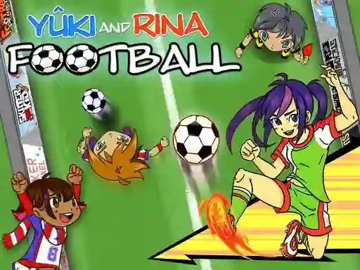 Yuki and Rina Football – kostenloses Online-Spiel