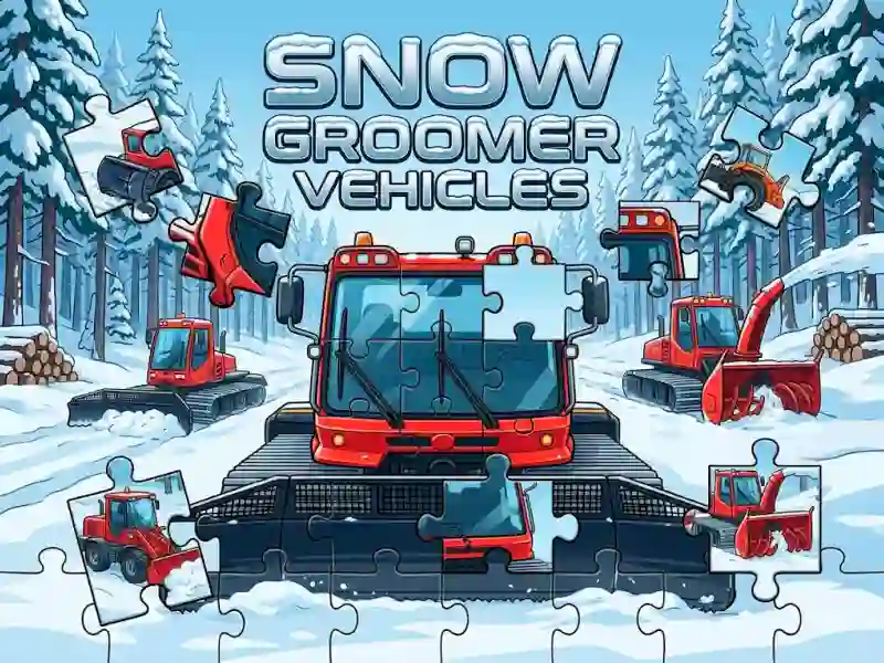 Snow Groomer Vehicles – kostenloses Online-Spiel