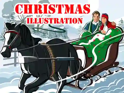 Christmas Illustration – kostenloses Online-Spiel