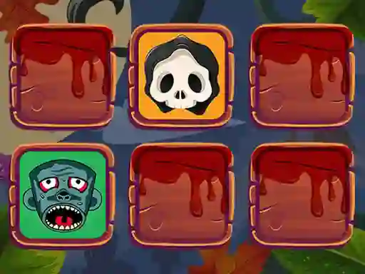 Halloween Faces Memory – kostenloses Online-Spiel