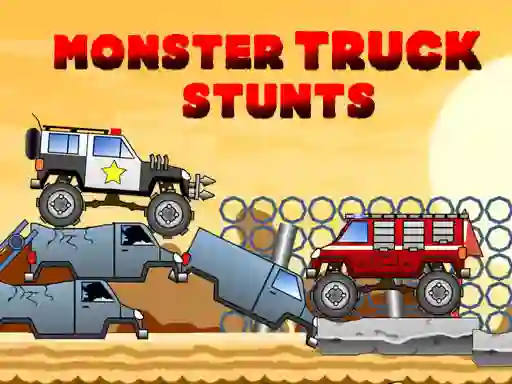 Monster Truck Stunts – kostenloses Online-Spiel