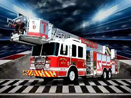 Fire Trucks Puzzle – kostenloses Online-Spiel