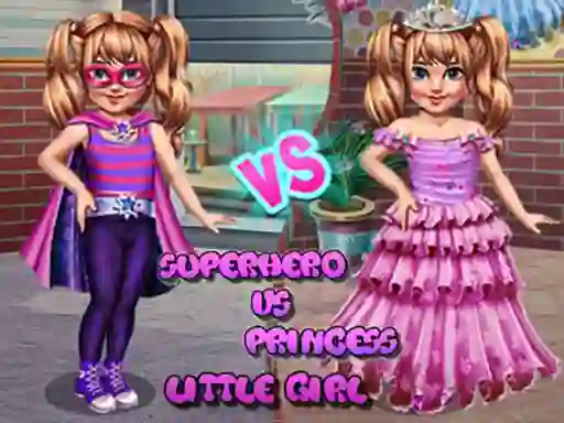Little Girl Superhero vs Princess – kostenloses Online-Spiel
